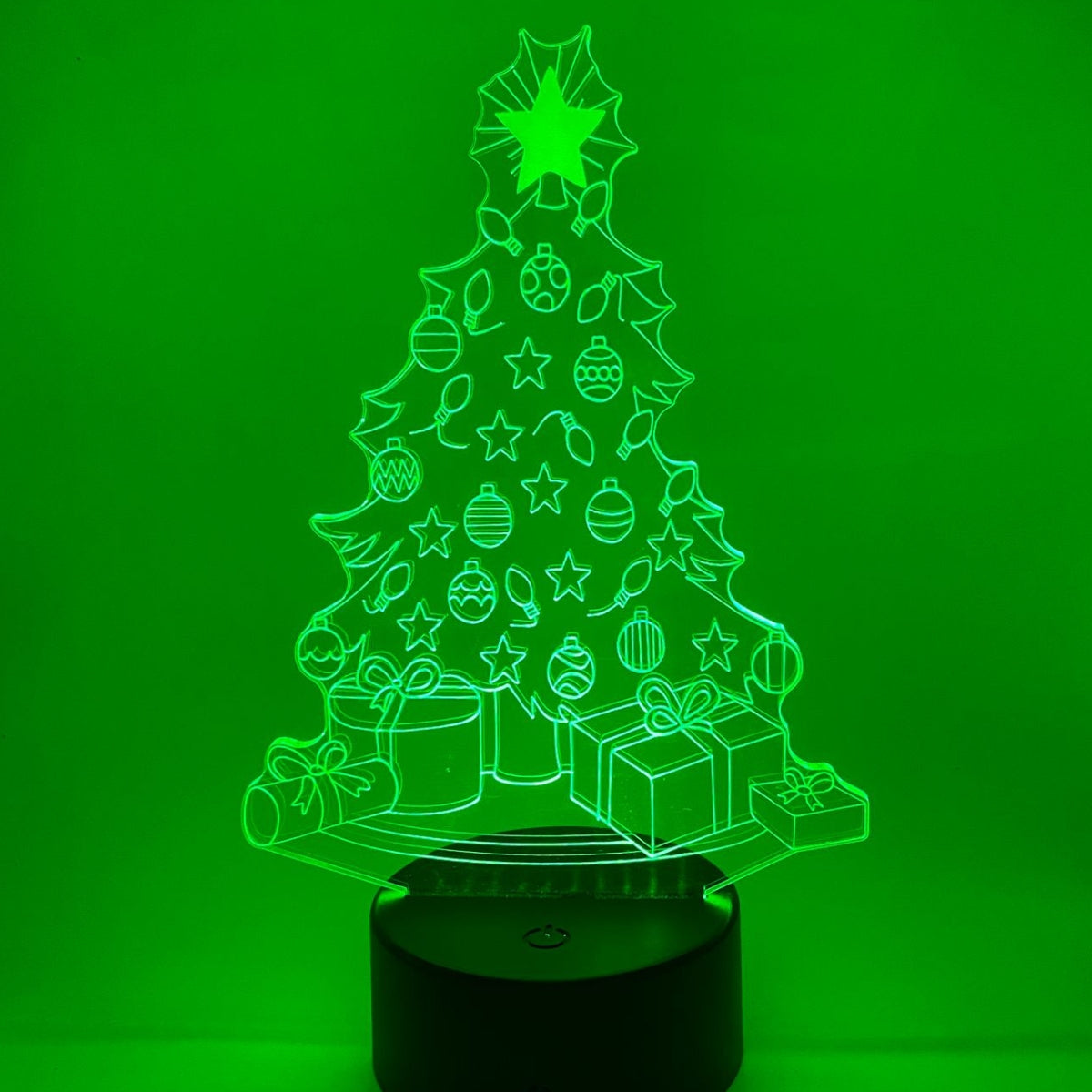3D LED LAMP - Kerstboom 2