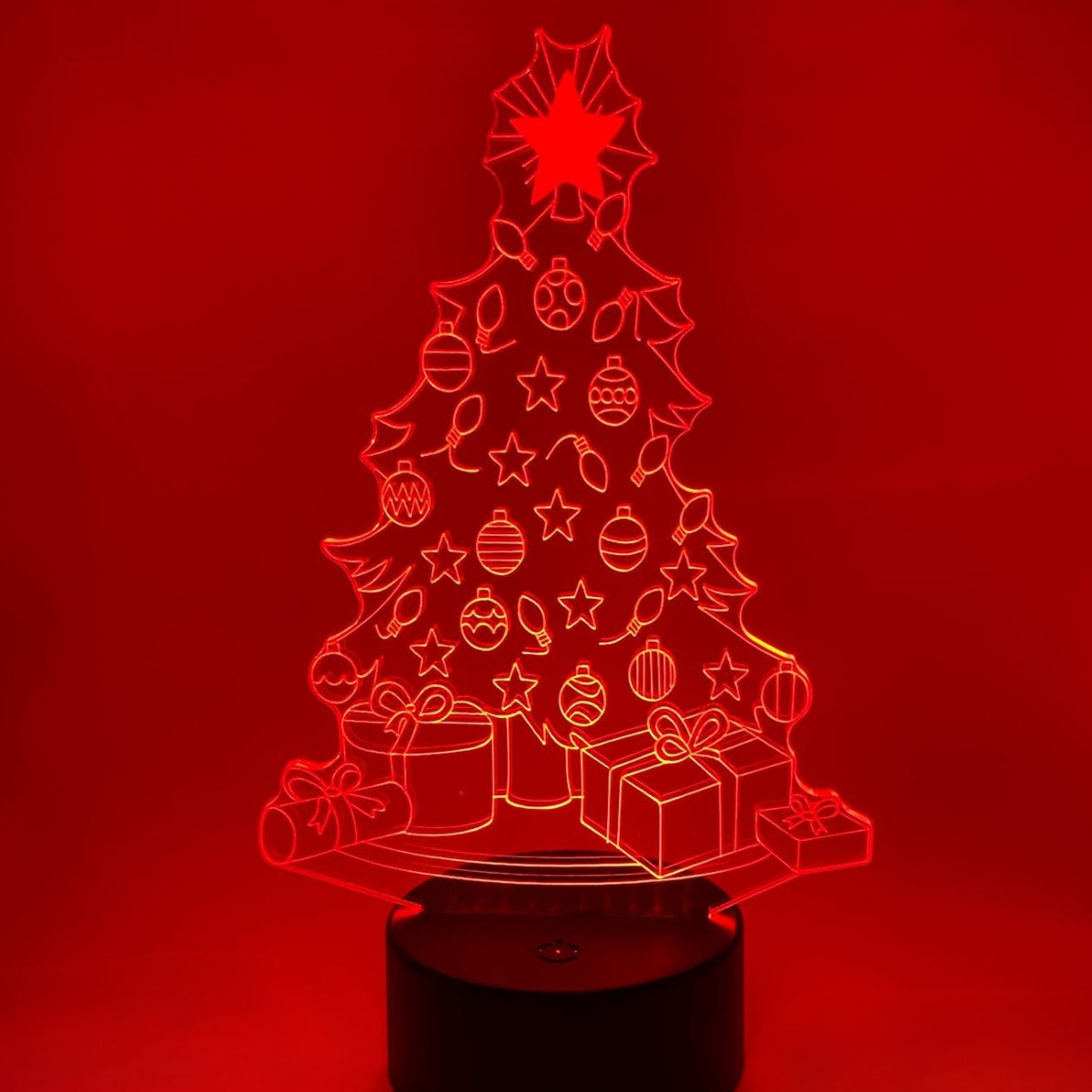 3D LED LAMP - Kerstboom 2