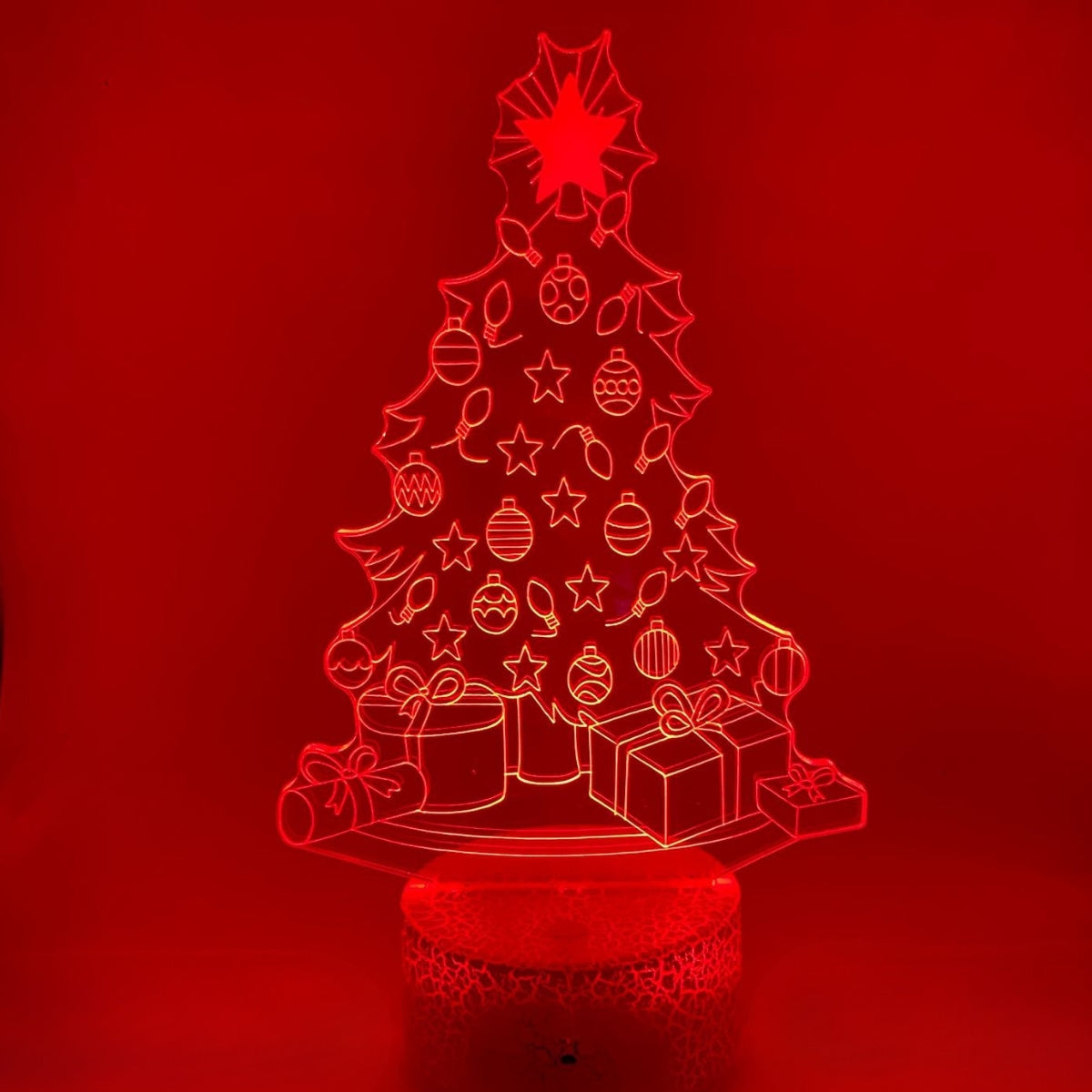 3D LED LAMP - Kerstboom 2