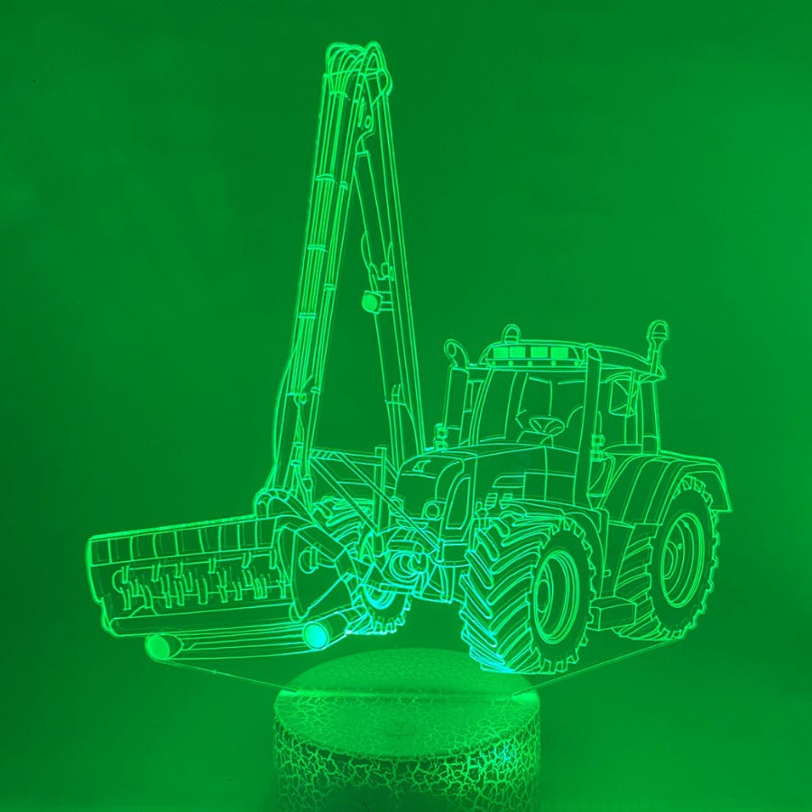 3D LED LAMP - TRACTOR 3