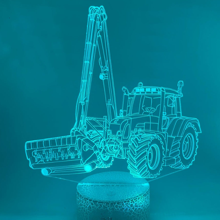 3D LED LAMP - TRACTOR 3