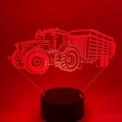 RGB LED tractor lamp, verander kleuren en creëer unieke sfeer in elke kamer.