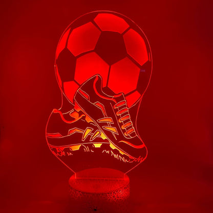 3D LED voetbalschoenen lamp voor voetbal fans