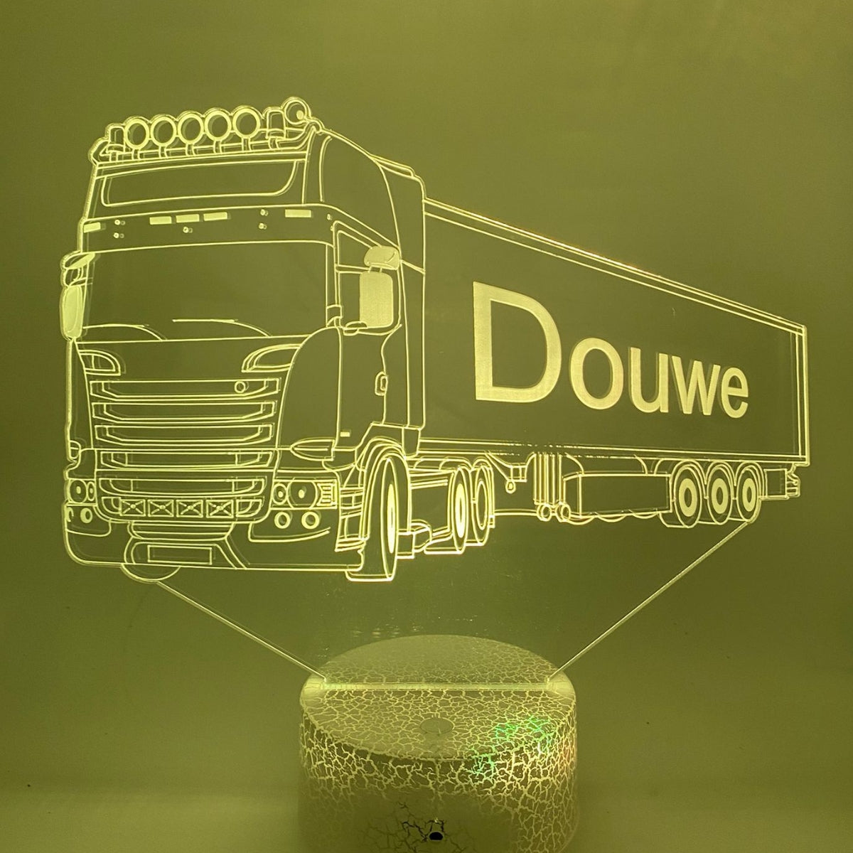 3D LED LAMP - VRACHTWAGEN 2
