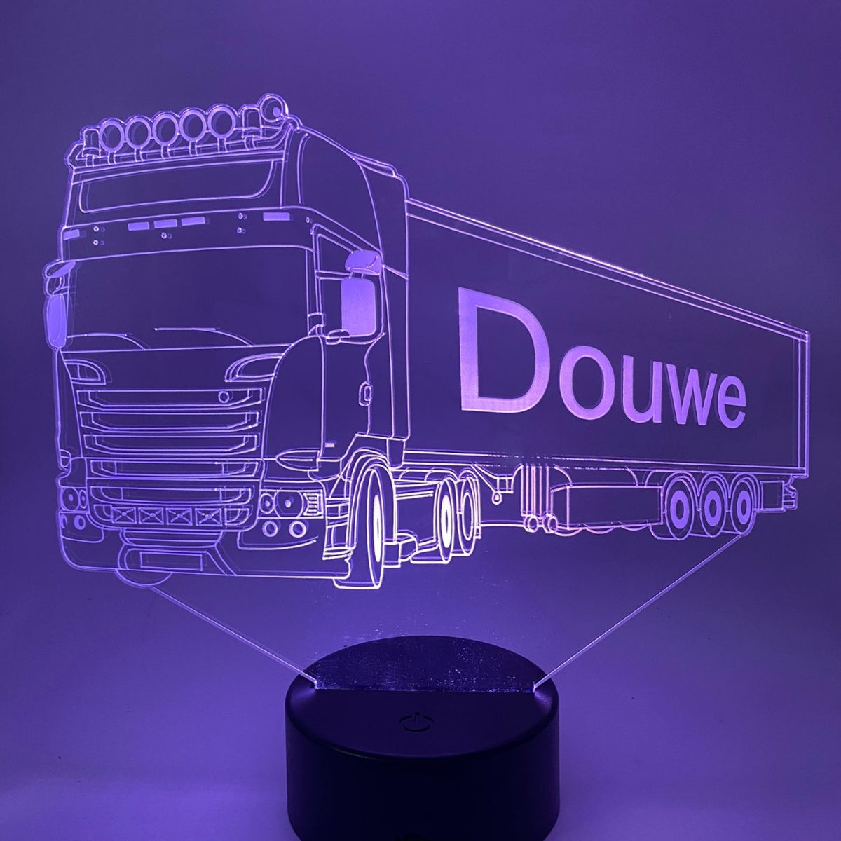 3D LED LAMP - VRACHTWAGEN 2
