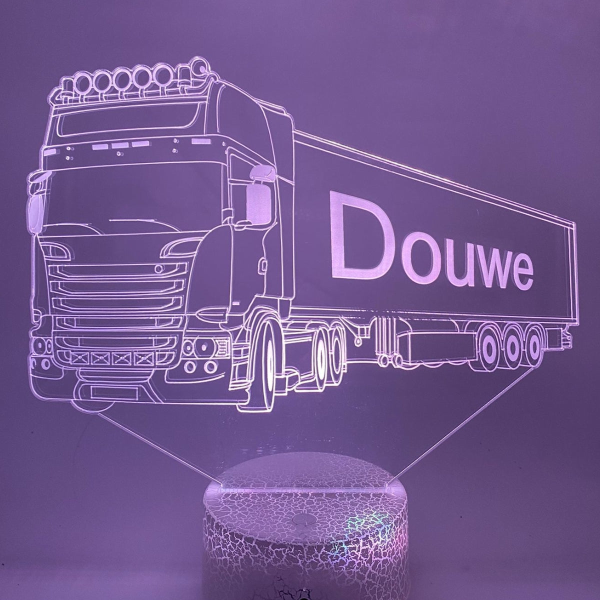 3D LED LAMP - VRACHTWAGEN 2