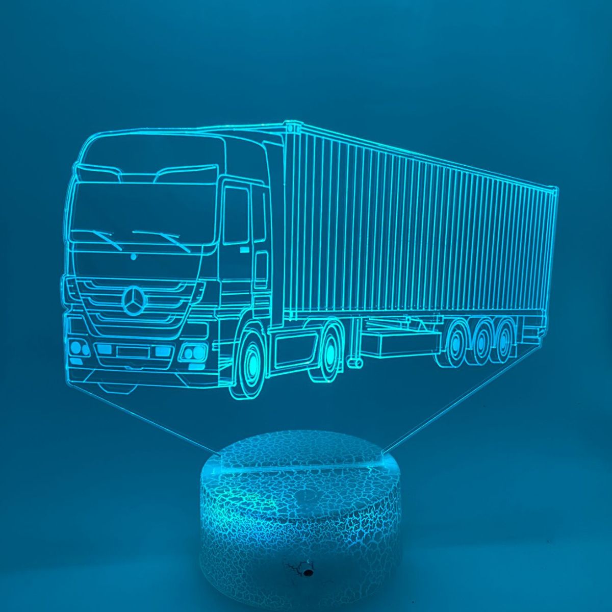 3D LED LAMP - VRACHTWAGEN 3