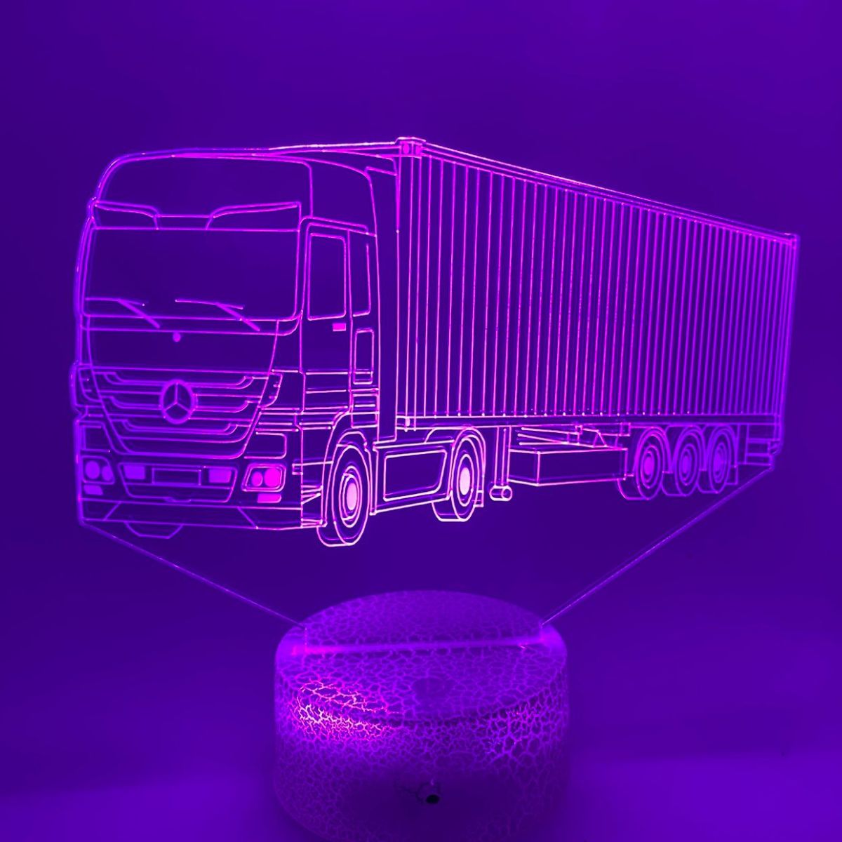 3D LED LAMP - VRACHTWAGEN 3