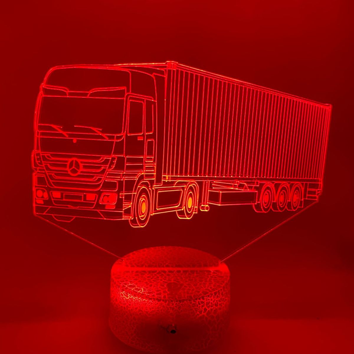 3D LED LAMP - VRACHTWAGEN 3