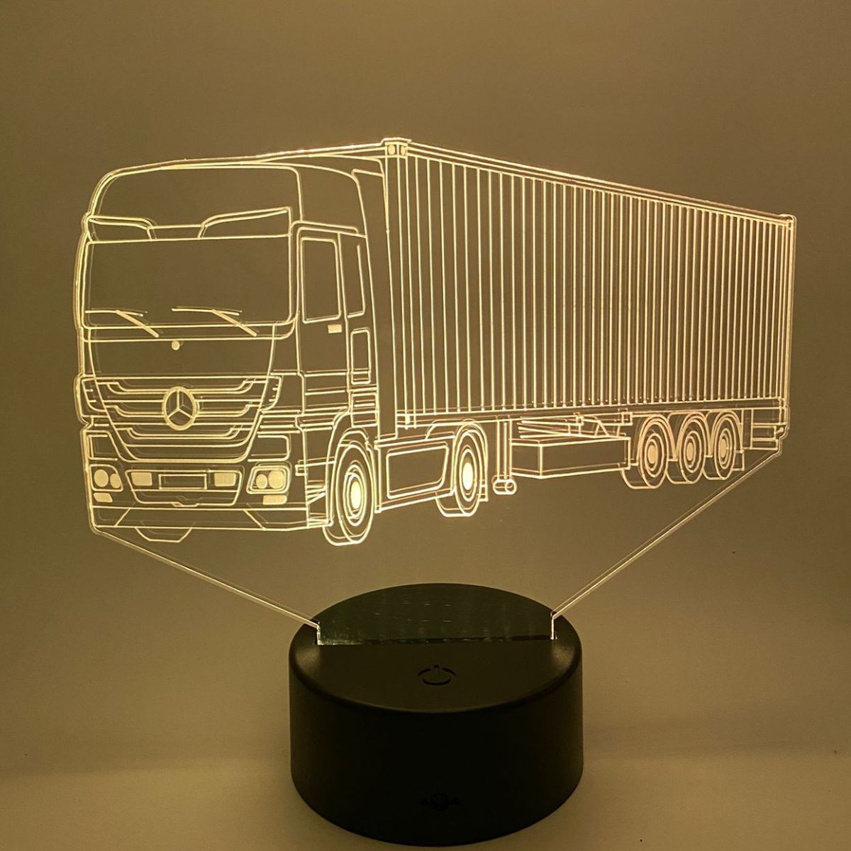 3D LED LAMP - VRACHTWAGEN 3