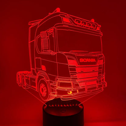 3D LED LAMP - VRACHTWAGEN SEMI 1