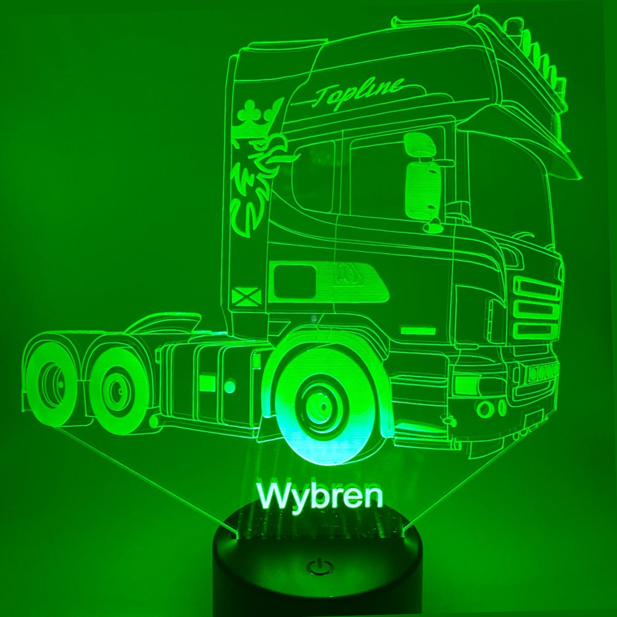 3D_Lamp_Vrachtwagen_Semi_4_groen