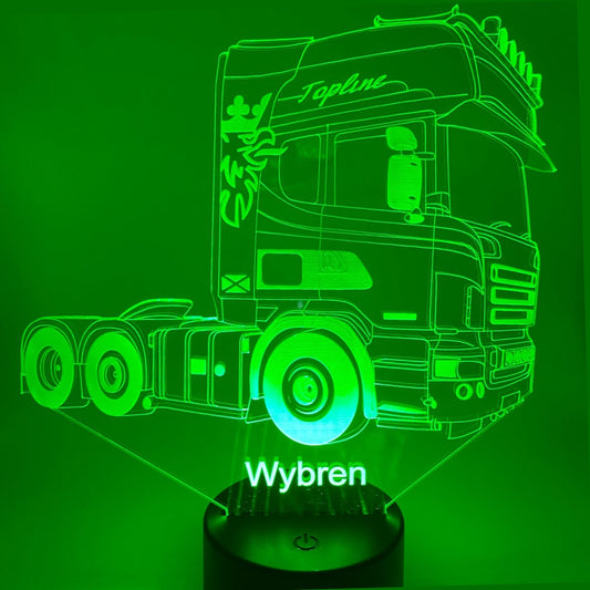 3D_Lamp_Vrachtwagen_Semi_4_groen