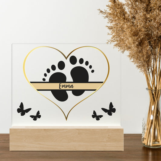 Babyvoetjes - 3D Led Lamp