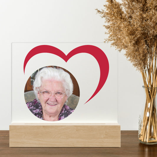 Gedenk Hart - 3D Led Lamp